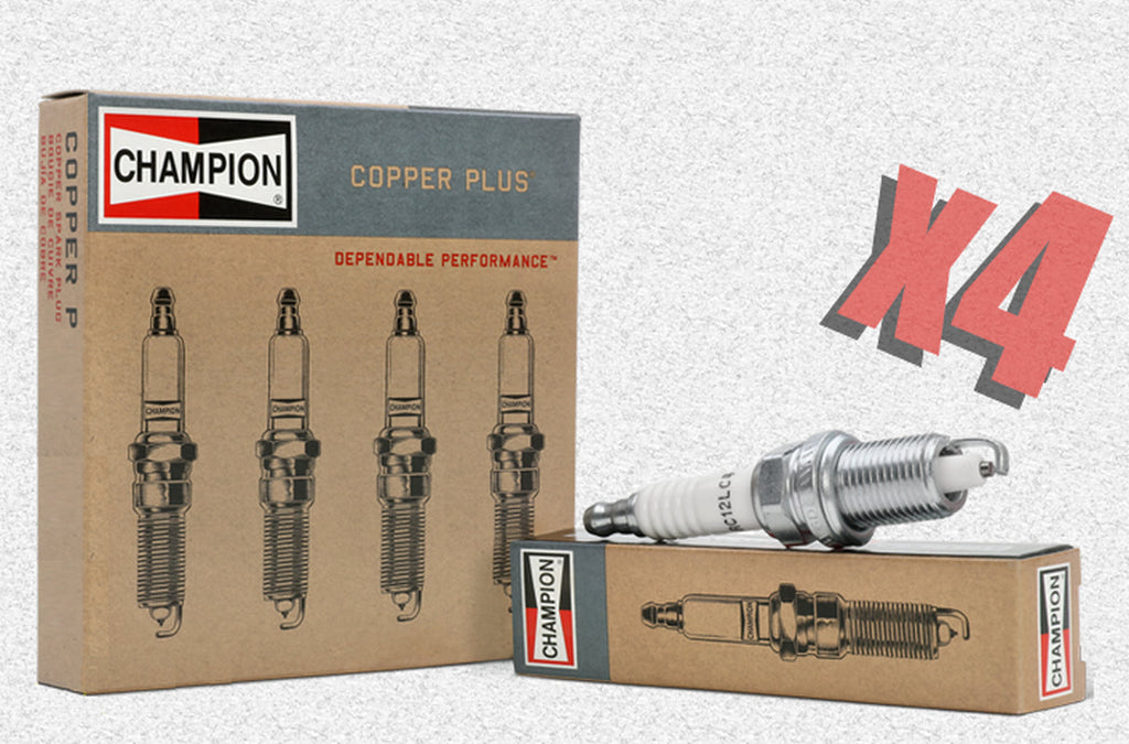 Champion (810) RA8HC Spark Plug - Set of 4