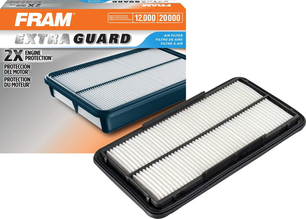 Extra Guard Rigid Rectangular Panel Engine Air Filter Replacement, Easy Install W/ Advanced Engine Protection and Optimal Performance, CA10493 for Honda Vehicles