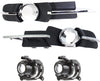 Front, Driver and Passenger Side Fog Light Set of 4 Compatible with 2008-2012 Chevrolet Malibu - GM2590106, GM1038115, GM1039115