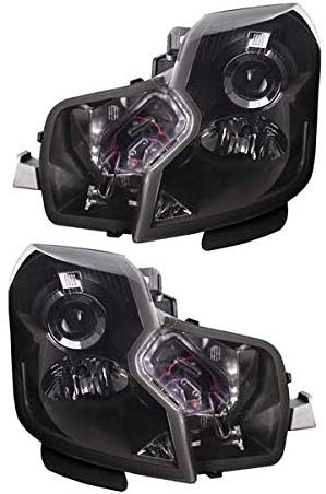 Partomotive For 03-07 CTS Front Headlight Headlamp HID/Xenon Head Light Lamp w/Bulb Set Pair - greatparts