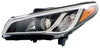 Partomotive For 15-17 Sonata Front Headlight Headlamp Halogen Head Light w/Bulb Driver Side