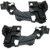 Partomotive For 15-18 Benz C-Class Rear Bumper Cover Retainer Mounting Brace Bracket SET PAIR