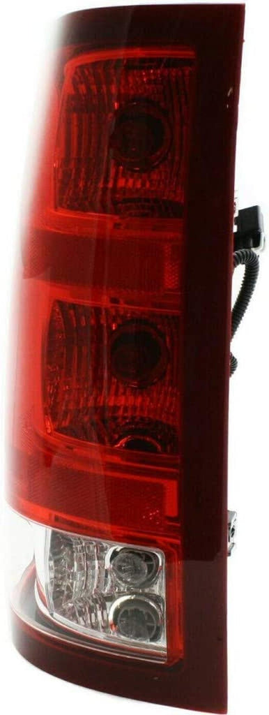 For GMC Sierra 1500 Tail Light Assembly 2008 2009 Driver Side 1St Design CAPA Certified for GM2800208 | 25958484 (Vehicle Trim: SL WT)