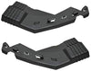 Partomotive For 16-19 Tucson Front Bumper Cover Upper Mounting Brace Bracket LH SET PAIR