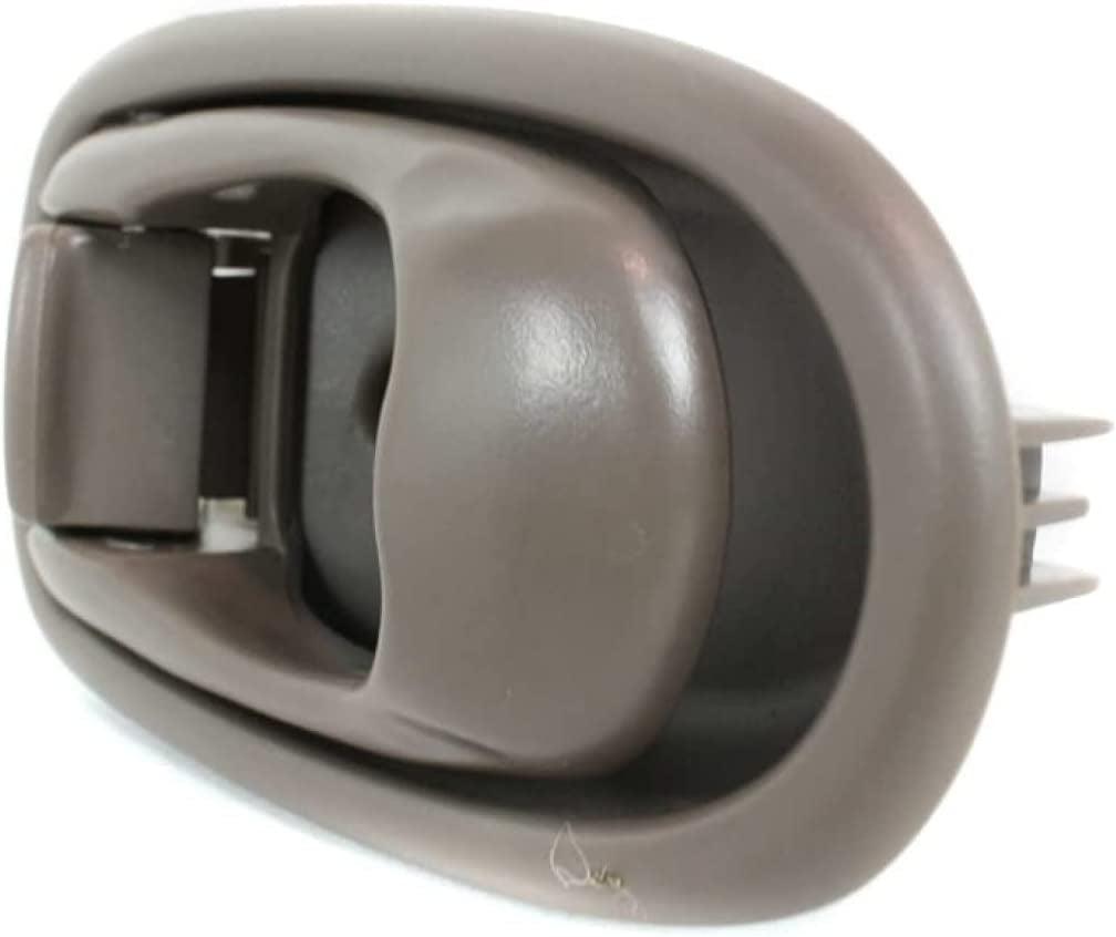 for Hyundai Elantra Interior Door Handle Front or Rear, Driver Side Beige (1996-2000) | with Door Lock Button | Trim: Base/Gl/Gls | HY1352113 | 8261029003FK