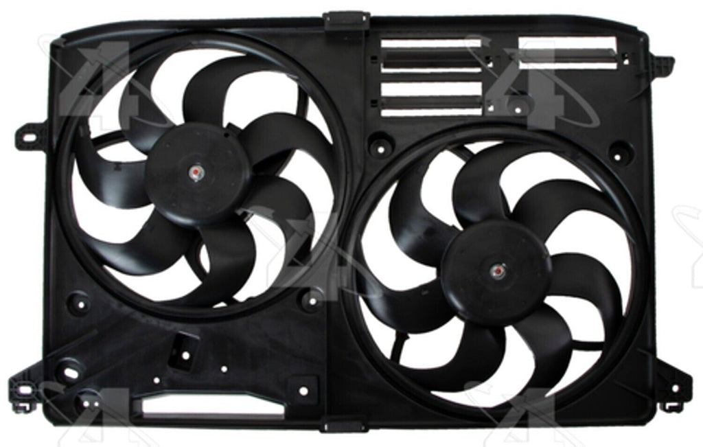 Four Seasons Dual Radiator and Condenser Fan Assembly for 13-20 Fusion 76376