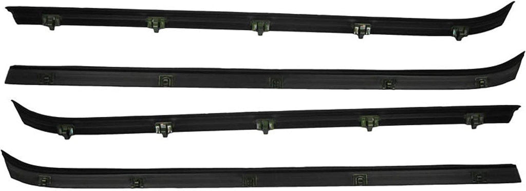 Window Sweep Felt Weatherstrip Set for GMC Chevy 1500 Jimmy Pickup Truck C10 K10