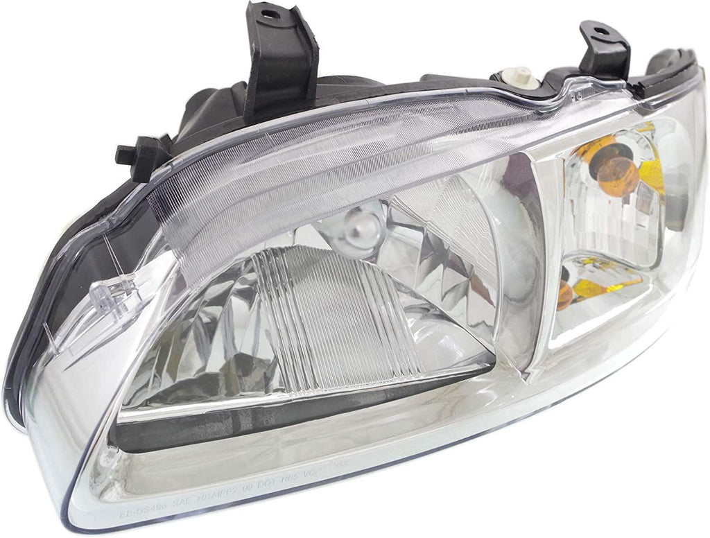 Driver and Passenger Side Headlight Set of 2 Compatible with 2002-2003 Nissan Sentra - NI2502149, NI2503149