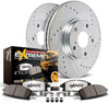 K7683-36 Front Z36 Truck & Tow Brake Kit, Carbon Fiber Ceramic Brake Pads and Drilled/Slotted Brake Rotors