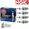 4 Pcs Iridium IX Spark Plugs NGK 2001 Acura Integra 1.8L L4 B18C5 Kit