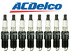 ACDELCO Spark Plugs Set of 8 for 2001-2002 Chevrolet C3500HD 8.1L V8