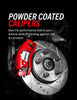 KC7352-36, Z36 Truck & Tow Front Caliper Kit-Drilled/Slotted Rotors, Carbon Ceramic Brake Pads, Calipers