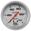 2-5/8 in. OIL PRESSURE 0-100 PSI ULTRA-LITE - greatparts