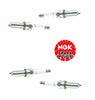 For Acura RDX 4 Pieces Spark Plug Set NGK Laser Iridium OEM 2.3L Turbo SILKR8A-S