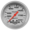 2-5/8 in. BRAKE PRESSURE 0-2000 PSI ULTRA-LITE - greatparts