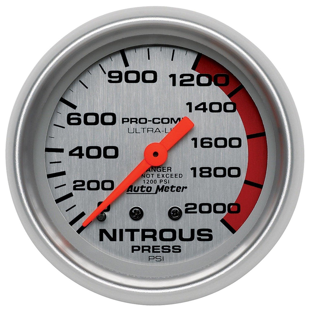 2-5/8 in. NITROUS PRESSURE 0-2000 PSI ULTRA-LITE - greatparts