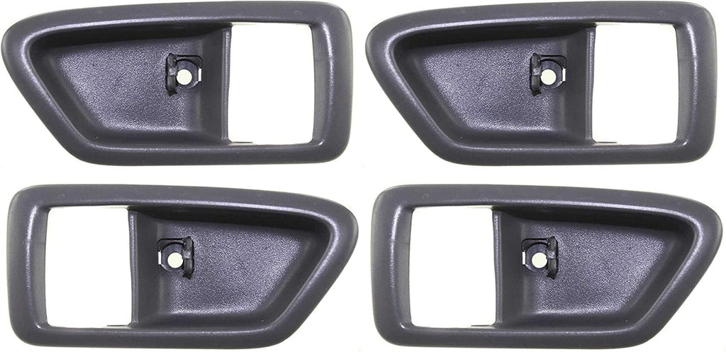 Door Handle Trim Set of 4 Compatible with 1997-2001 Toyota Camry, Fits 1997-2001 Lexus ES300, Fits 1999-2003 Toyota Solara Front and Rear, Driver and Passenger Side Sedan