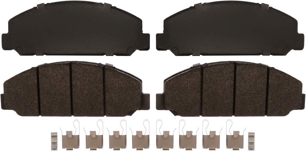 Gold 17D827MH Semi-Metallic Front Disc Brake Pad Set