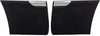 Front, Driver and Passenger Side Fender Molding Compatible with 1998-2011 Mercury Grand Marquis Black, 7 In. Width - FO1293106, FO1292106