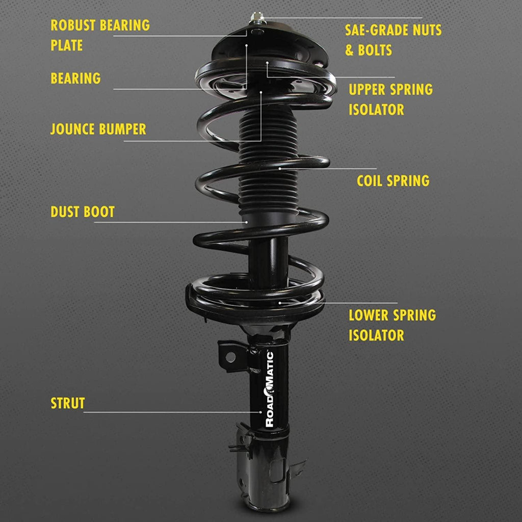 Monroe 481128L Suspension Strut and Coil Spring Assembly