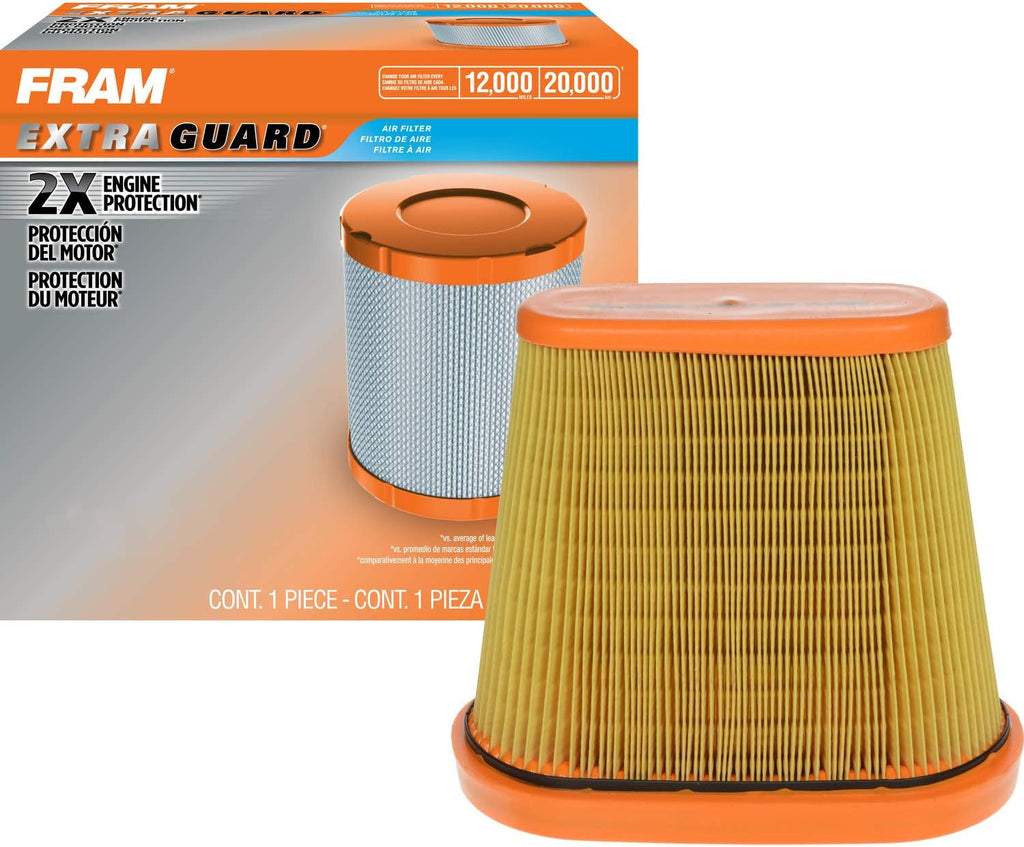 Extra Guard Engine Air Filter Replacement, Easy Install W/ Advanced Engine Protection and Optimal Performance, CA12062 for Select Chevrolet Vehicles