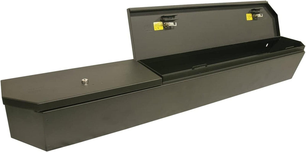 Rear Underseat Lockbox - '15-22 F-150; '17-22 F-250/350 Super Duty; W/Extended Cab (Black)