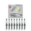 NGK Laser Iridium Spark Plug 8PCS 08-20 for Accord Civic HR-V 95710 DILZKR7B11GS