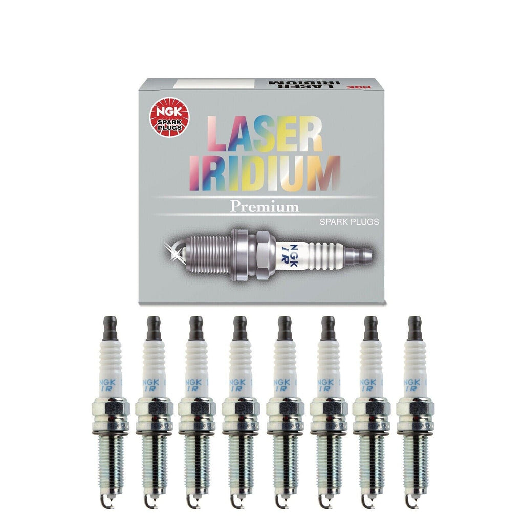 NGK Laser Iridium Spark Plug 8PCS 08-20 for Accord Civic HR-V 95710 DILZKR7B11GS