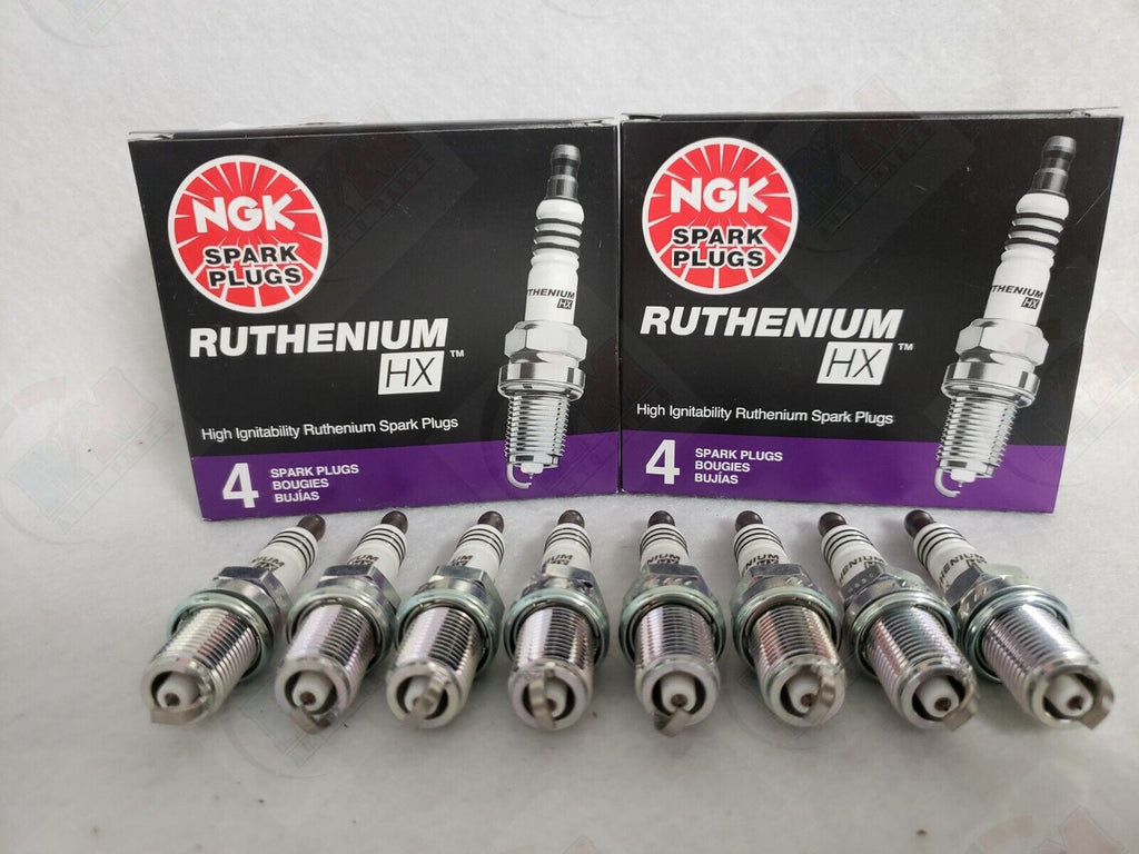 NGK RUTHENIUM HX Spark Plugs TR4BHX 97100 Set of 8