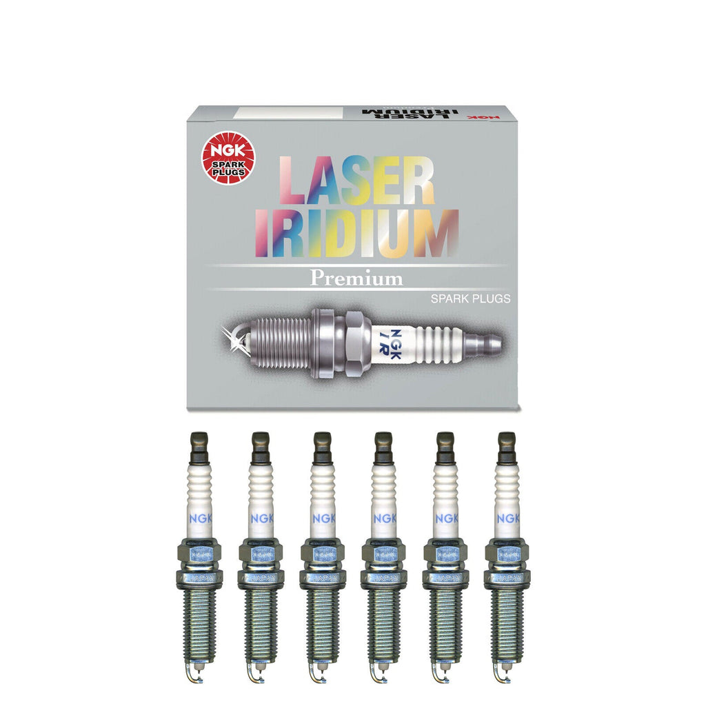 NGK Laser Iridium Spark Plug Set 6PCS. 08-20 for Infiniti Nissan 1406 DILKAR7B11