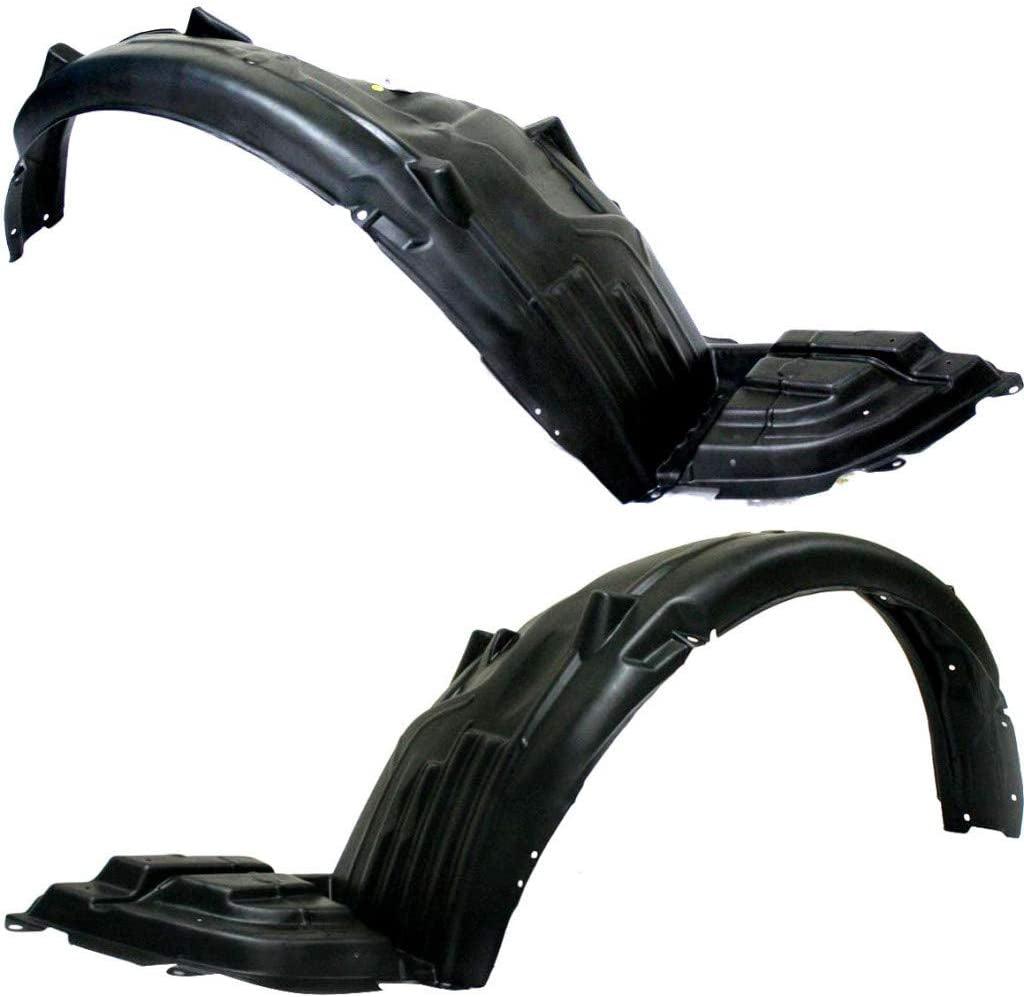 For Subaru Outback Splash Guard/Fender Liner 2010 11 12 13 2014 Driver and Passenger Side Pair/Set | Front | SU1248119 + SU1249119 | 59120AJ25A + 59120AJ24A