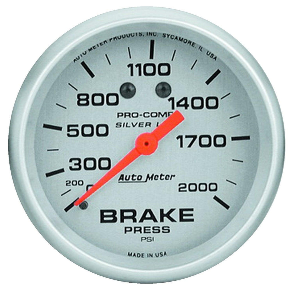 2-5/8 in. BRAKE PRESSURE 0-2000 PSI LIQUID FILLED ULTRA-LITE - greatparts