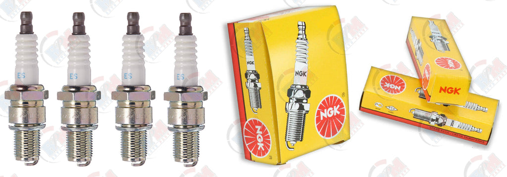 NGK BR8ES "STANDARD" Plug 5422 Spark Plugs (Set of 4)