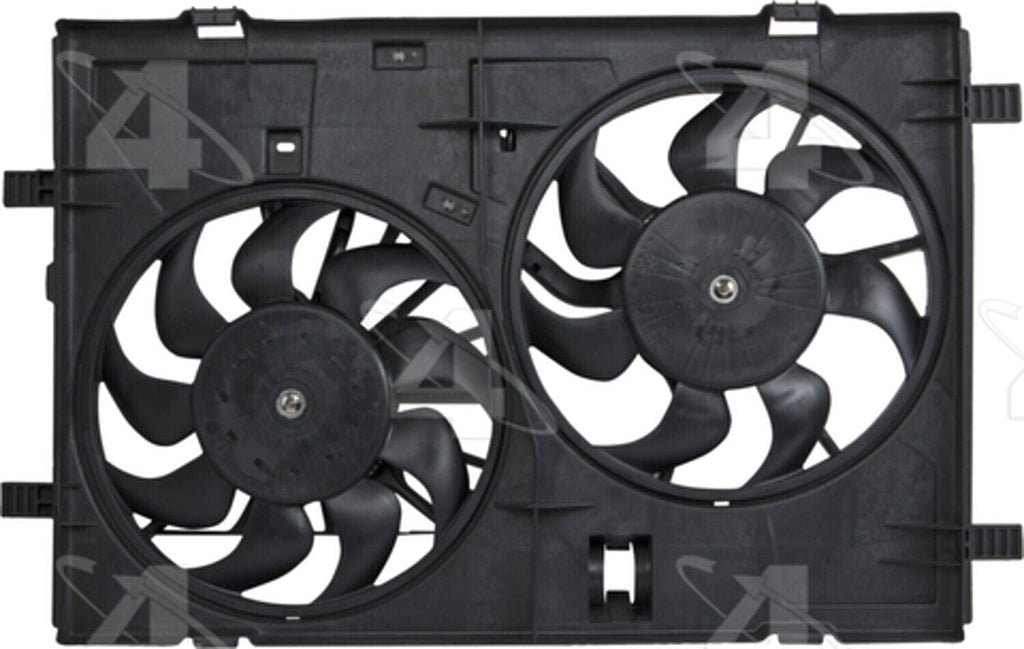 Four Seasons Dual Radiator and Condenser Fan Assembly for 09-10 6 76249