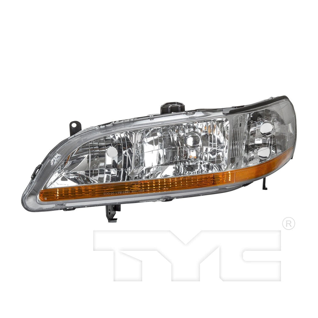 TYC Headlight Assembly for 01-02 Accord 20-5120-91-9