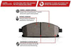 K2450 Rear Z23 Carbon Fiber Brake Pads with Drilled & Slotted Brake Rotors Kit