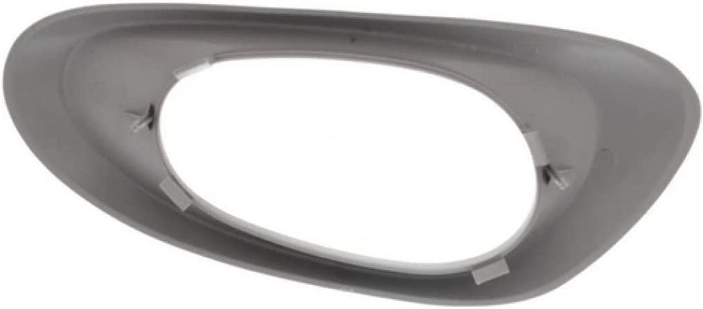 for Chevy Trailblazer Door Handle Trim 2002-2009 Passenger Side | Rear | inside | Textured Gray | Bezel Only | Plastic | 25894586