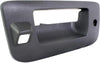 Tailgate Handle Compatible with 2007-2013 Chevrolet Silverado 1500 Textured Black New Body Style, for Models with Locking Tailgate and Rear View Camera Exterior