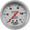 4611 Silver Lfgs Fuel Pressure Gauge