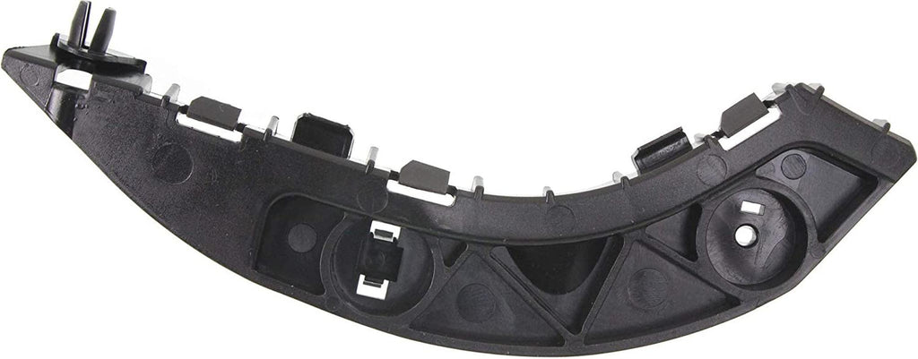 Evan-Fischer Bumper Filler Compatible with 2006-2011 Honda Civic Black Front Right Side Sedan