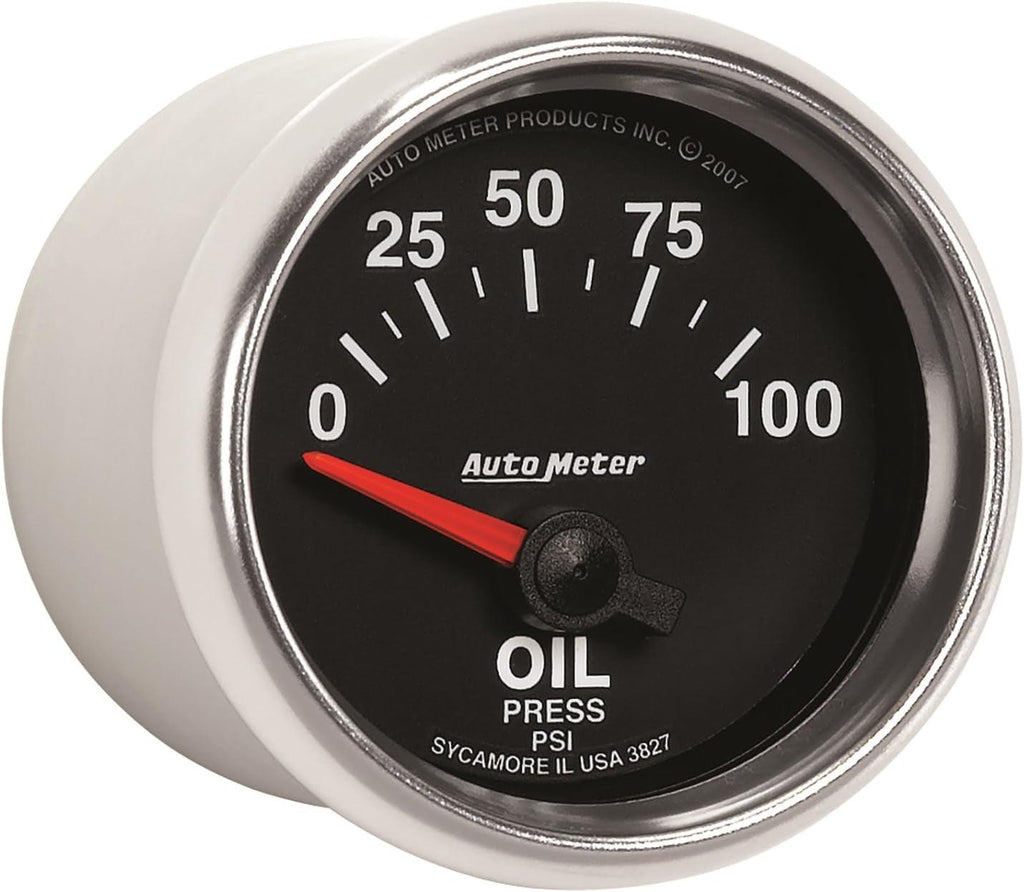 3827 GS 2-1/16" 0-100 PSI Oil Pressure Gauge