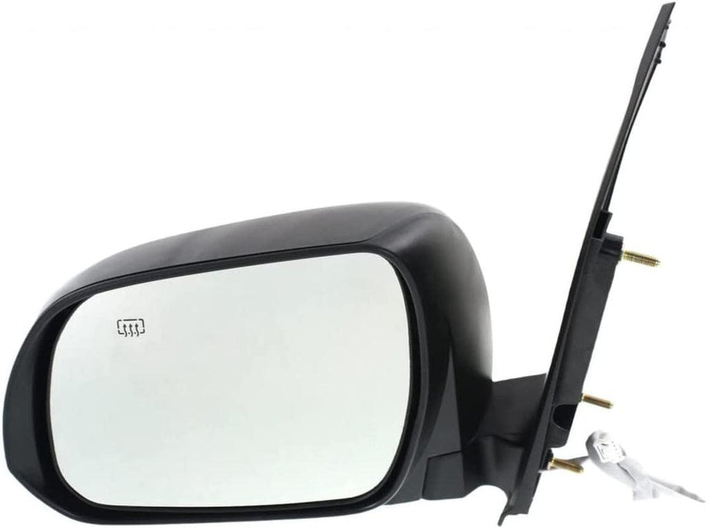 For Toyota Sienna 2011 2012 Door Mirror Driver Side | Power | Heated | Textured | Replacement for 8794008092C0 | TO1320265