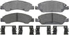 Gold 17D1367CH Ceramic Front Disc Brake Pad Set