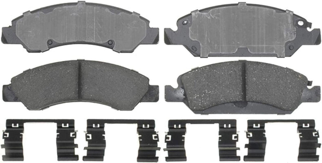 Gold 17D1367CH Ceramic Front Disc Brake Pad Set