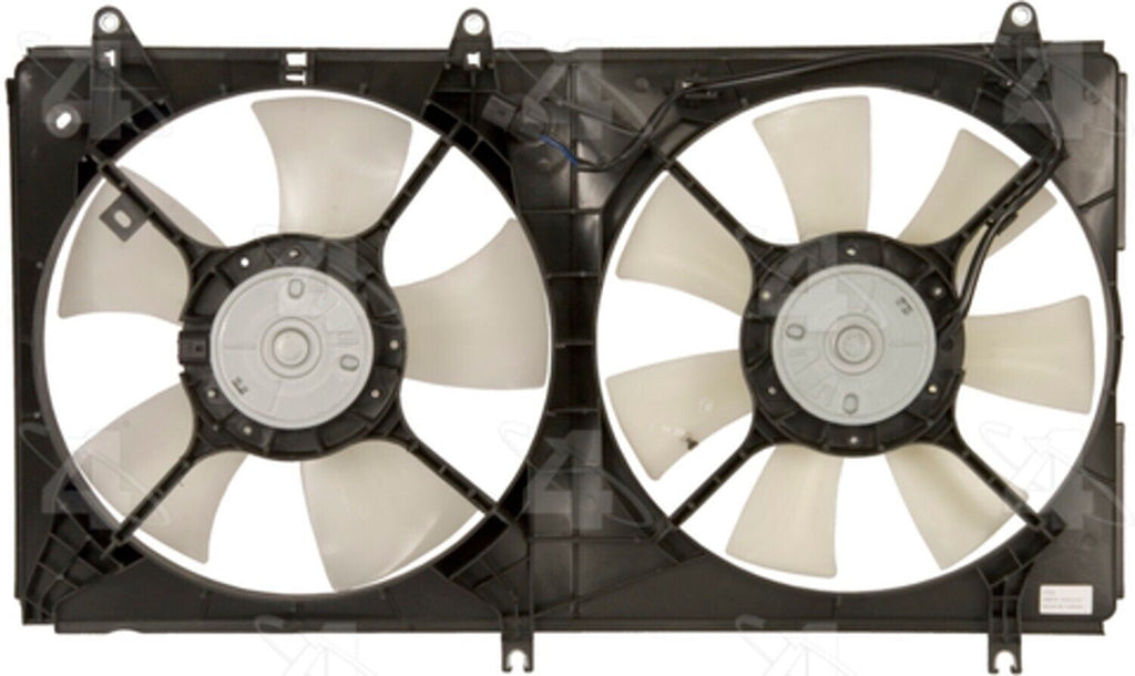 Four Seasons Dual Radiator and Condenser Fan Assembly for 04-10 Galant 76173