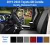 Genuine Neoprene Seat Covers for 2019-2023 Toyota GR Corolla