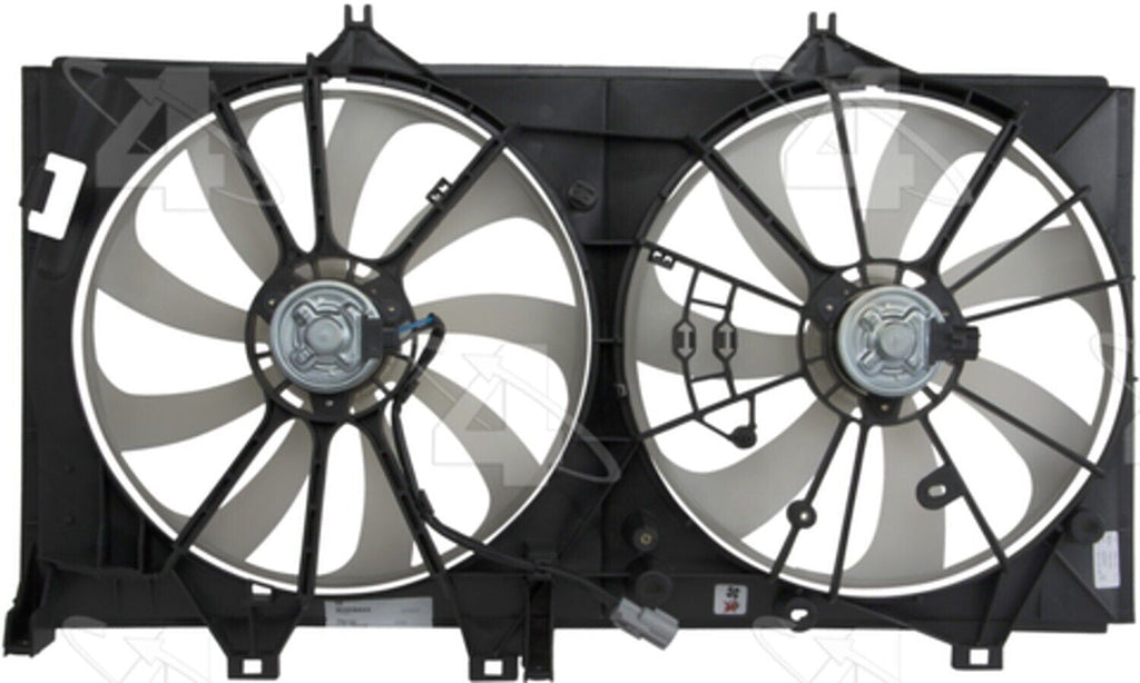 Four Seasons Dual Radiator and Condenser Fan Assembly for 12-14 Camry 76260