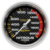 2-5/8 in. NITROUS PRESSURE 0-2000 PSI CARBON FIBER - greatparts