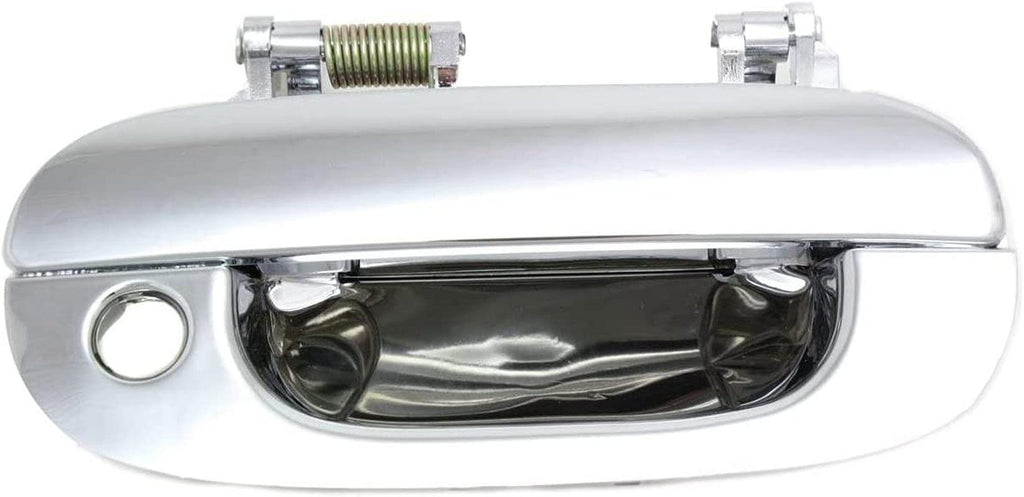 Front Exterior Door Handle Compatible with 1994-2001 Dodge Ram 1500 and 1994-2002 Dodge Ram 2500 Ram 3500, Set of 2, Driver and Passenger Side, Chrome