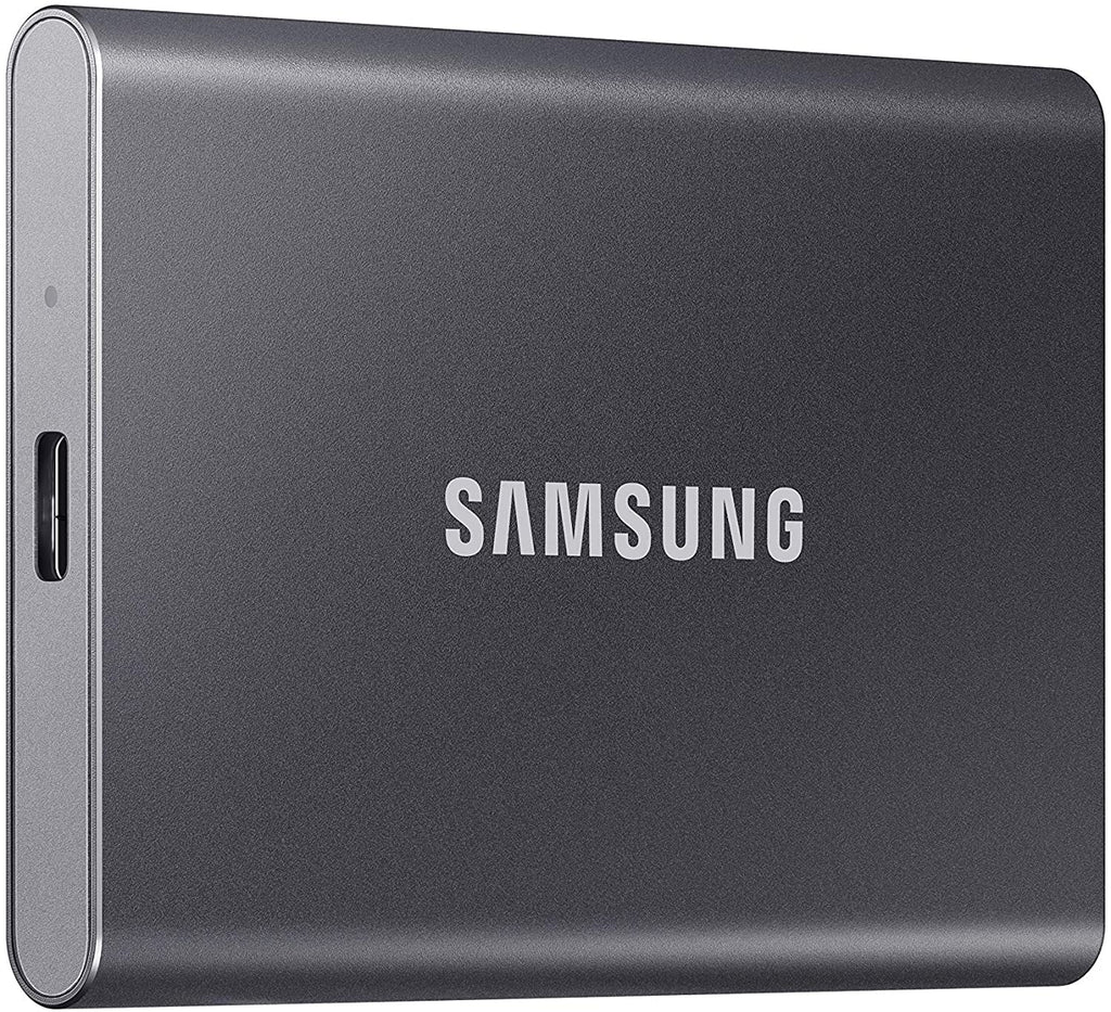 SAMSUNG T7 2TB, Portable SSD + 2Mo Adobe CC Photography, up to 1050Mb/S, USB 3.2 Gen2, Gaming, Students, & Professionals, External Solid State Drive (MU-PC2T0T/AM), Gray